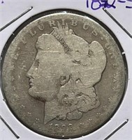 1892-S  Morgan Dollar