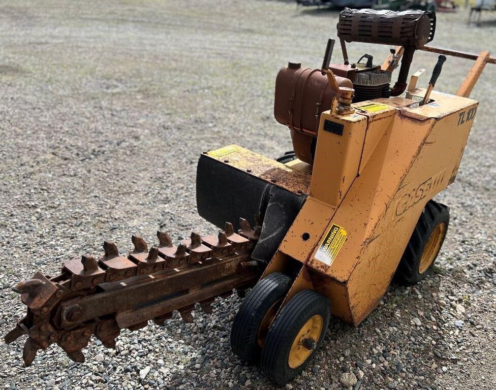 Case 10hp Walk Behind Ditcher