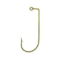 Eagle Claw 90-degree Gold Jig Hook 100pc Size 2/0