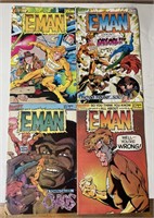 Lot of E-Man Comics (1983/84) by Joe Staton
