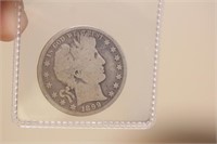 1899 Barber Half Dollar