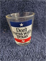 Don't Mess with Texas Shot Glass