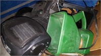 Misc box w fertilizer spreader heater & stereo