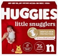 Huggies Little Snugglers Newborn 76 Count