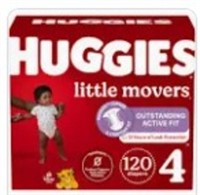 Huggies Little Movers Sz 4 120 Count