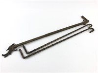 Wrought Iron/ Metal Sign or Curtain Rods