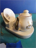 Miniature Tea Set - Plate (1.5") Tea Pot (2"x1.5")