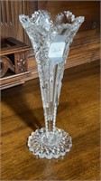 Cut Glass Vase