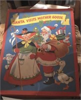 Santa Visits Mother Goose Book