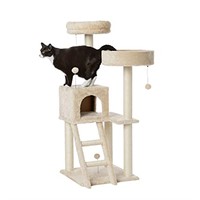 Amazon Basics Large Dual Platform Cat Condo Tree T