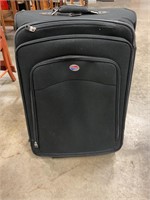 Large American tourism suitcase