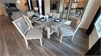 7PC DINING TABLE & CHAIRS