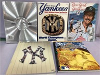 NY Yankees collectible yearbooks