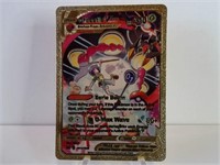 Rare Pokemon Gold Foil Orbeetle Vmax