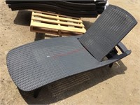 Heritage woven chaise lounger MSRP $249