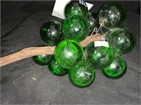 10 “ CLUSTER OF GREEN ACRYLIC GRAPES