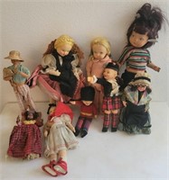 K - LOT OF COLLECTIBLE DOLLS (N41)