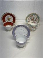 Teacups and Saucers- VG