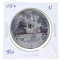 1987 Canada Silver Dollar SP60