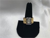 Tfs By Roberto Coin .925 And 18k Vermeil Ring