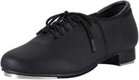 B2253  Dynadans PU Leather Tap Shoes Unisex Dance