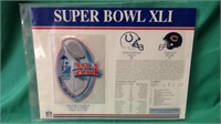 Super Bowl XLI Patch  & info