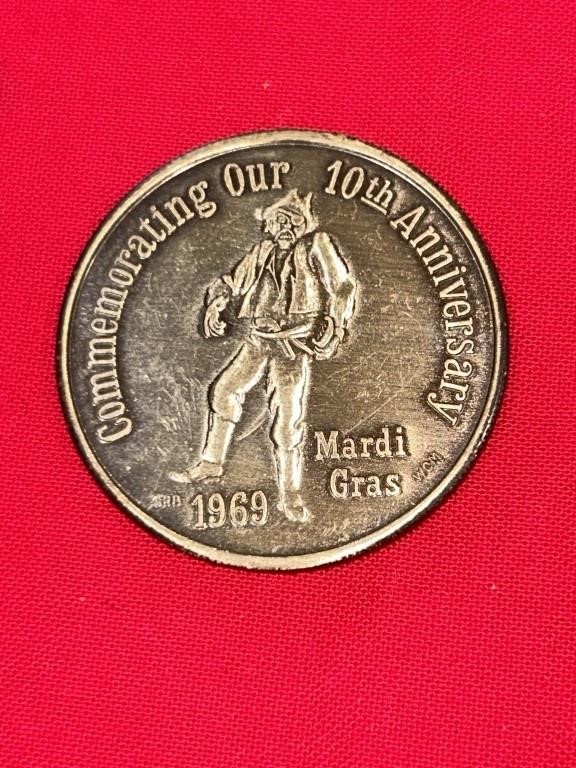 Mardi Gras Doubloon Auction