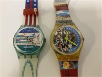 2 Swatch Watches,