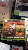 JURASSIC PERIOD DINOSAUR VOLCANO NIGHT LIGHT