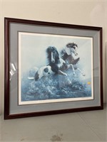 Horse Print - Chuck DeHaan - 32 x 29 inches