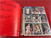 PARTIAL BINDER OF NBA TRADING CARDS