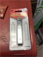 32-blade Standard feeler gauge
