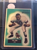 1955 Bowman Football Len Ford NFL CARD