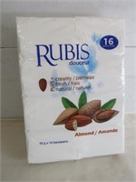 NEW RUBIS PACK OF 16 CREAMY SOAP BARS( 75g each)