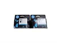 HP 63 Single Ink Cartridge - Black Pack Of 2
