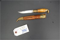 Horse Head Puukko Knife