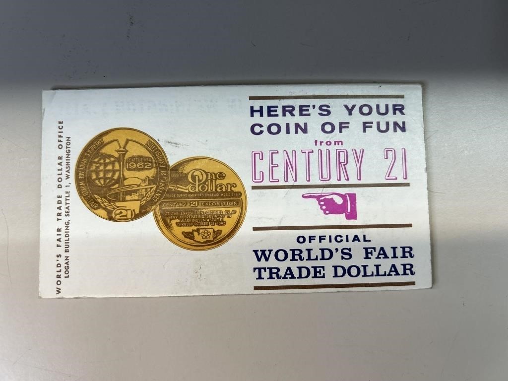 Vintage World’s Fair Trade Dollar