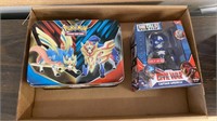 Pokémon TCG Tin and Captain America Civil War Die