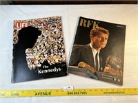 Vintage Kennedys LIFE and LOOK Magazines