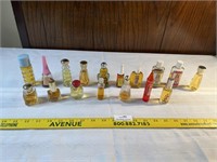 Vintage Lot of Small Perfumes Bottles Bubble Bath