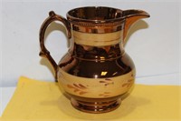 A Ceramic Lusterware Pitcher