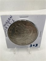 1879-S Silver Dollar Unc