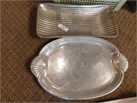(2) Serving Tray