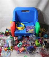 McDonalds Open & Packaged Toys & High Chair