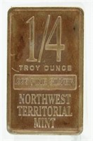 Northwest Territorial Mint 1/4 Ounce Silver Bar