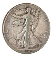 1838-D Walking Liberty Silver Half Dollar *Key