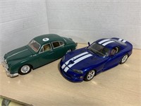 2 Cars - Jaguar & Viper Gts