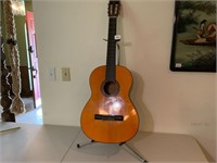 Schmidt Acoustic Guitar Model SS4 w/Stand