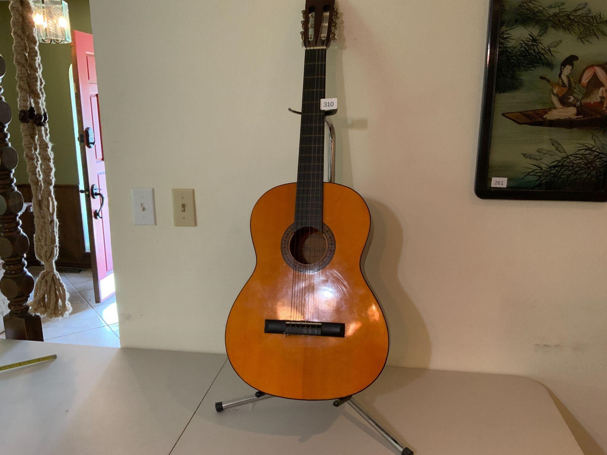 Schmidt Acoustic Guitar Model SS4 w/Stand