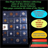 20 Great Coins of the World, hand selected, many t